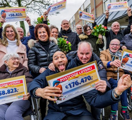 Winners of the Postcode Lottery